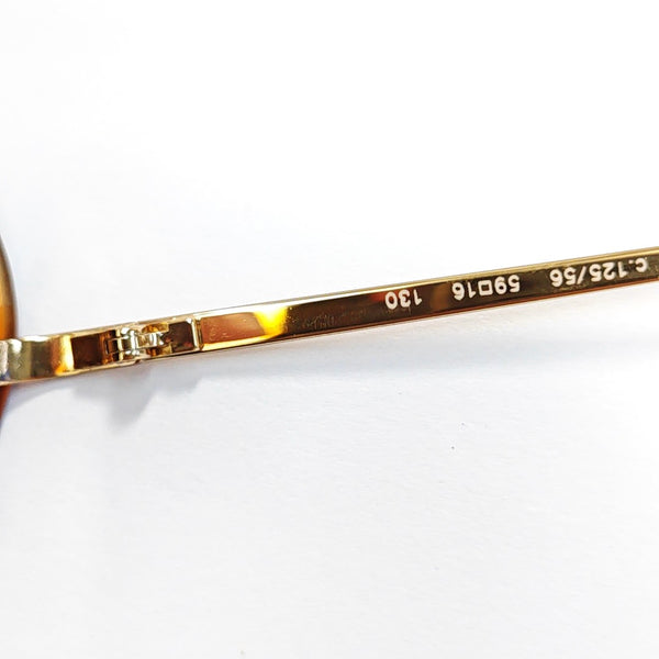 Metal Sunglasses Orange