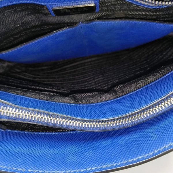 Saffiano Calfskin Tote Bag Blue