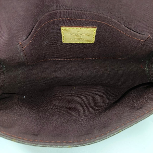 FAVORITE PM Monogram Coated Canvas Brown