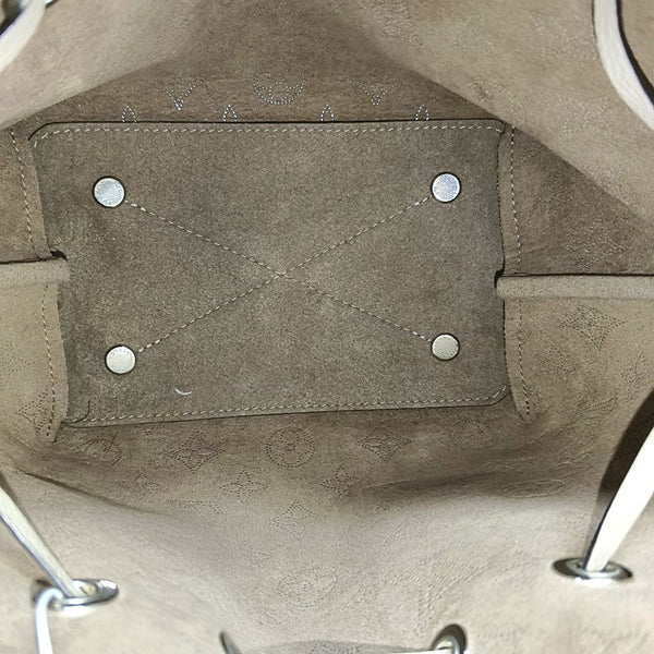 BELLA Monogram Calfskin Gray