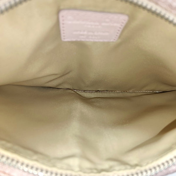 Oblique Canvas Belt Bag Pink
