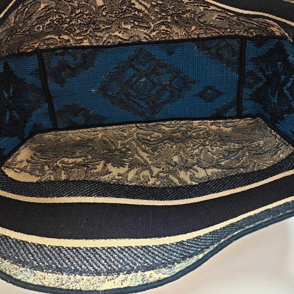 Authenticated pre-owned Diorcamp Fabric Blue - Crossbody Bag at Looply