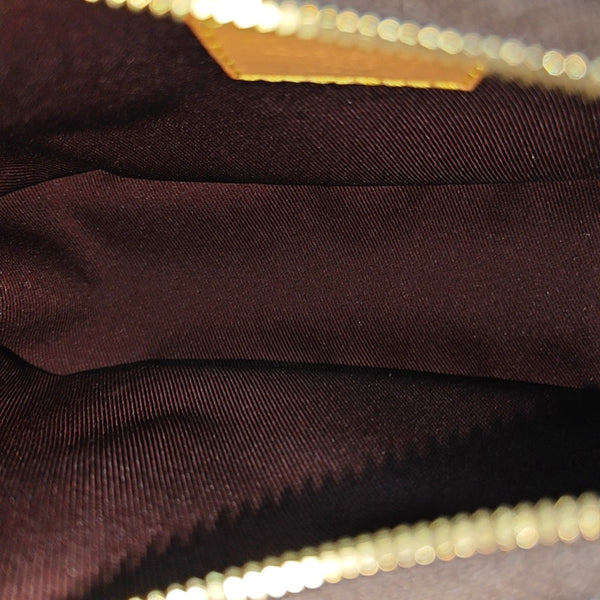 BOULOGNE Nano Monogram Coated Canvas Brown