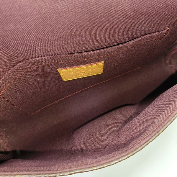 FAVORITE PM Monogram Coated Canvas Brown