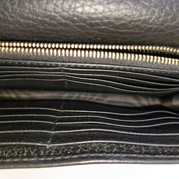 Interlocking G Small Calfskin Black