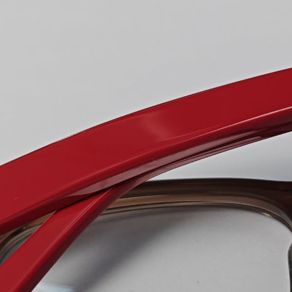Synthetic Eyeglasses Brown