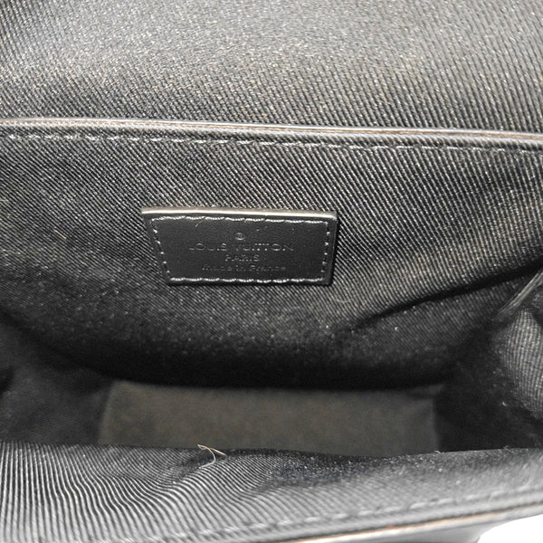STEAMER Extra Small Monogram Coated Canvas Black
