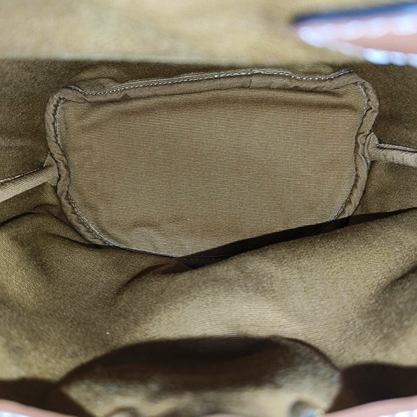 TRIOMPHE Mini Coated Canvas Brown