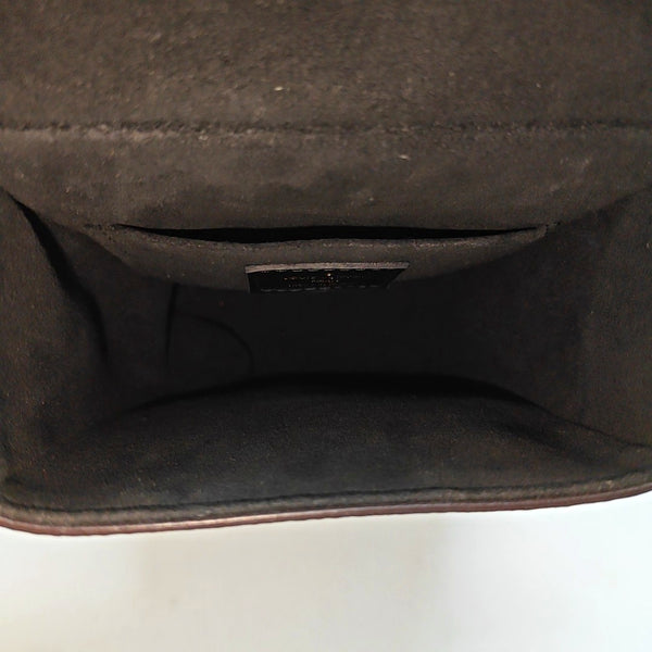 CAMERA BOX Monogram Coated Canvas Brown
