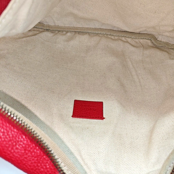Print Large Calfskin Red