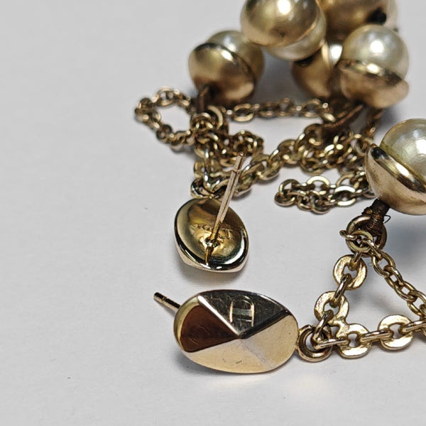 Metal Gold Earrings
