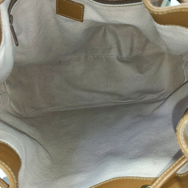 Canvas Bucket Bag Medium Brown