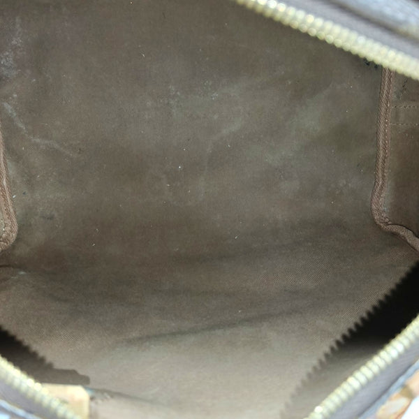 SPEEDY 30 Monogram Coated Canvas Brown