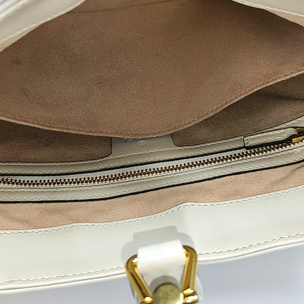Jackie 1961 Small Calfskin White
