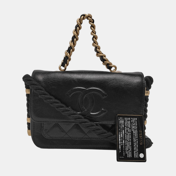 EN VOGUE Quilted Lambskin Black