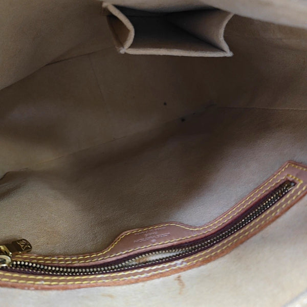 LOOPING GM Monogram Coated Canvas Brown