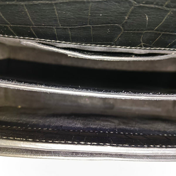 SUNSET Medium Calfskin Black