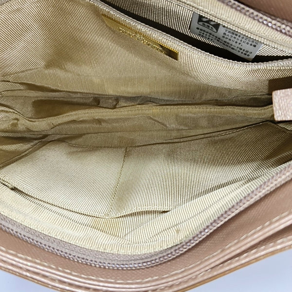 Special Material Shoulder Bag Rose Gold
