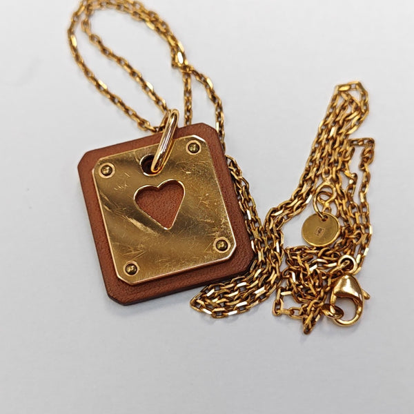 As De Coeur Metal Gold Necklace