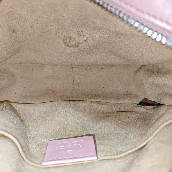 GG Marmont Mini Quilted Calfskin Pink