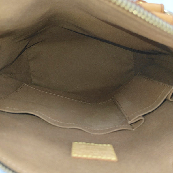 LOCKIT PM Monogram Coated Canvas Brown