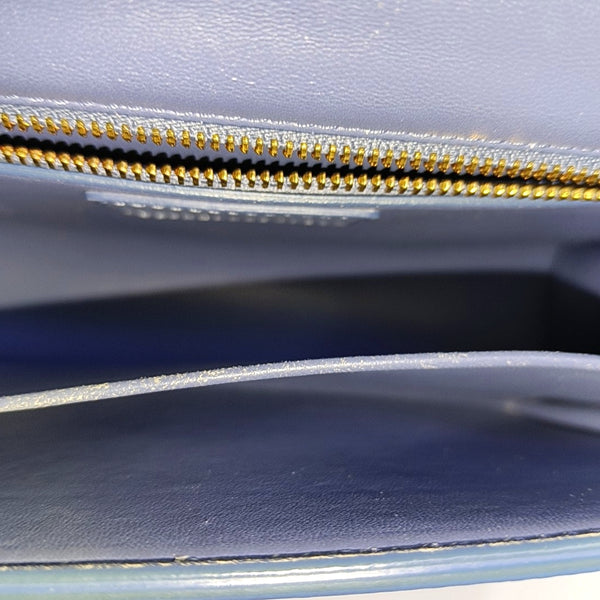 30 Montaigne Calfskin Blue