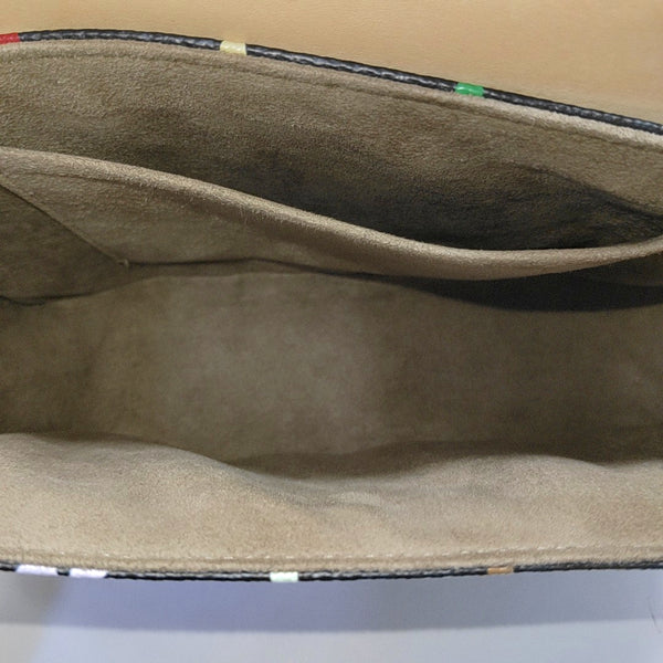 LV × TM SOLOGNE Monogram Coated Canvas Black