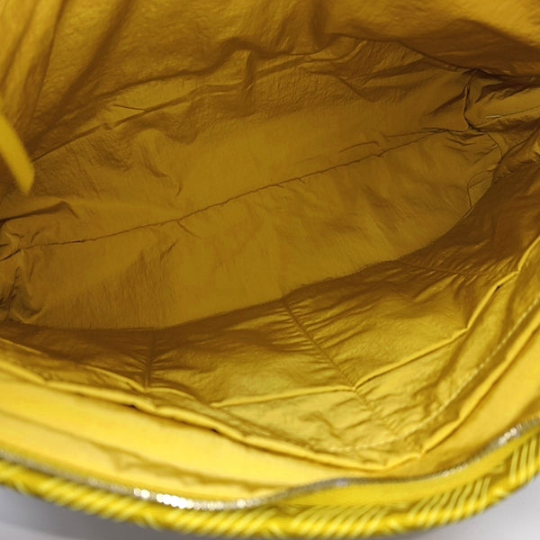 Canvas Clutch Yellow
