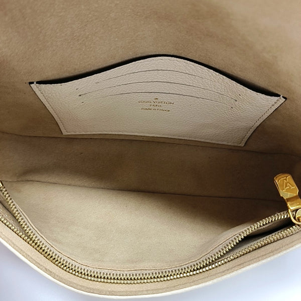 IVY Monogram Calfskin Beige