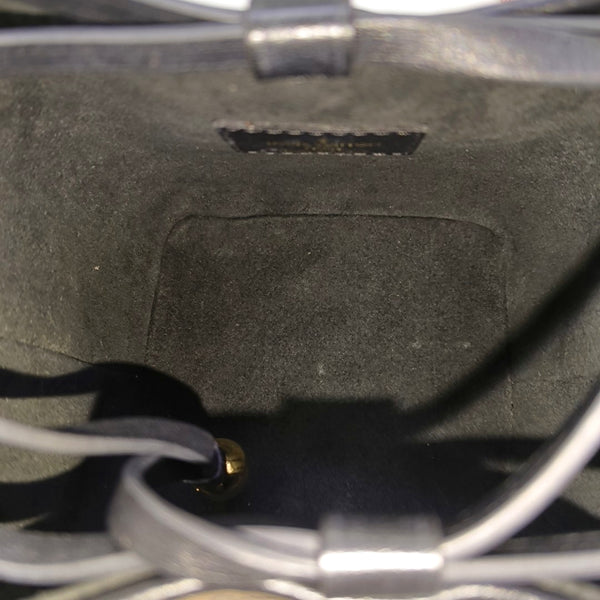 NOÉ PURSE LV CHARMS Monogram Coated Canvas Brown