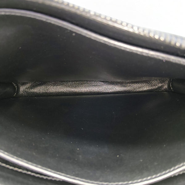 Pouch Quilted Calfskin Blue