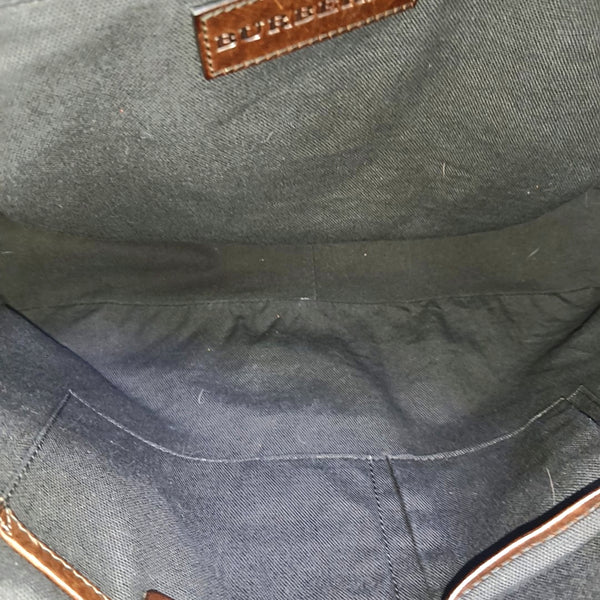 Canvas Shoulder Bag Brown