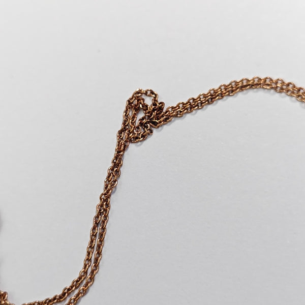 Metal Rose Gold Necklace