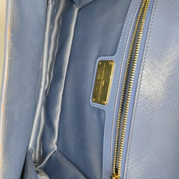 Ginny Calfskin Blue