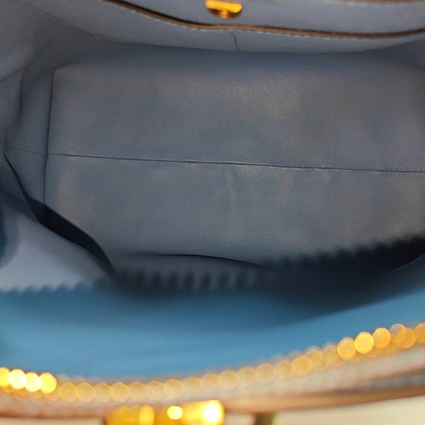 Gancini Calfskin Blue