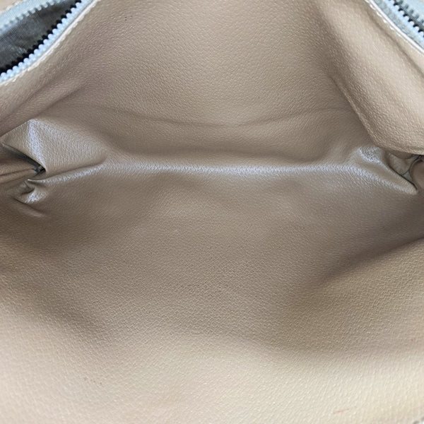 MACADAM CLUTCHES Coated Canvas Brown