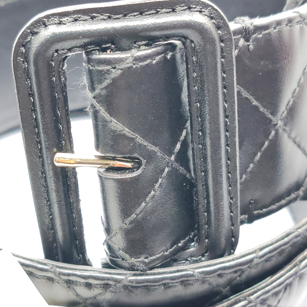 Black Leather Belt