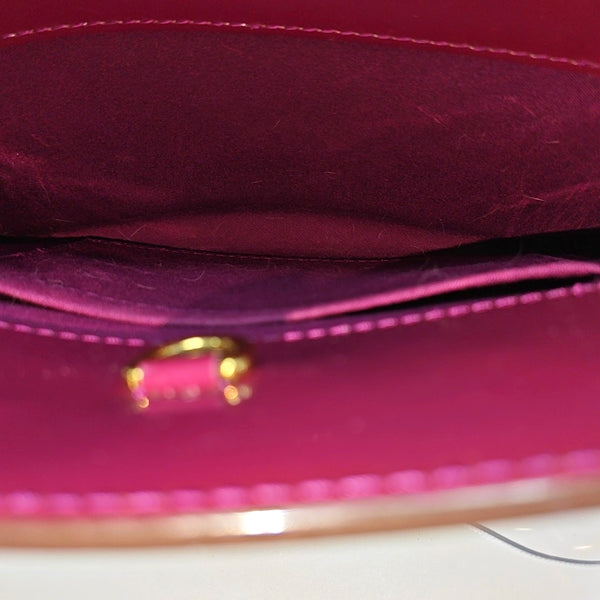 Patent Leather Crossbody Bag PM Purple