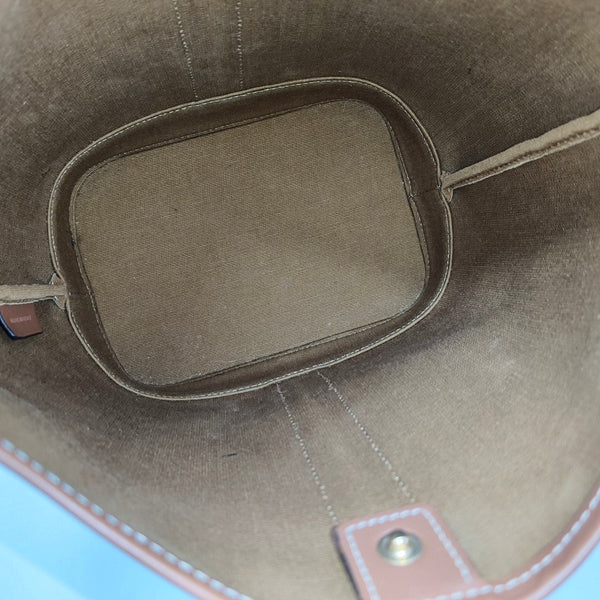 TRIOMPHE CANVAS Small Coated Canvas Brown