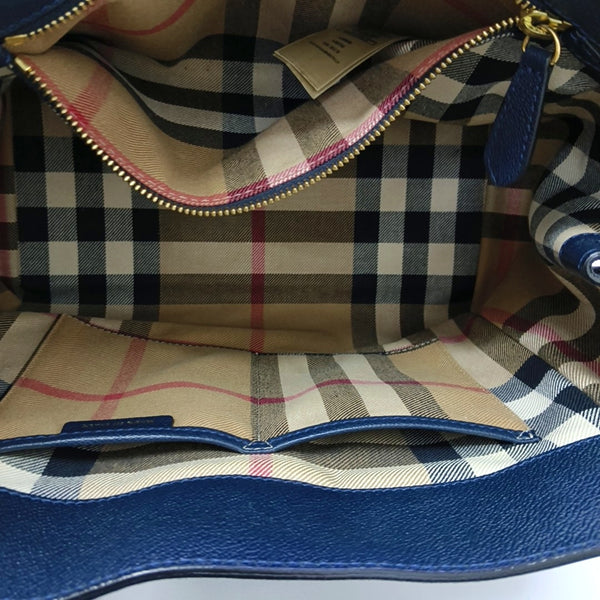 Buckle Calfskin Blue