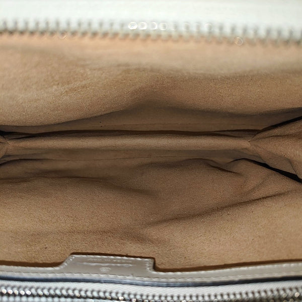 Calfskin Shoulder Bag White