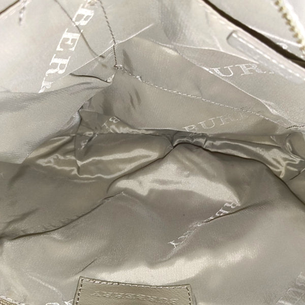 Calfskin Top Handle Bag Gray