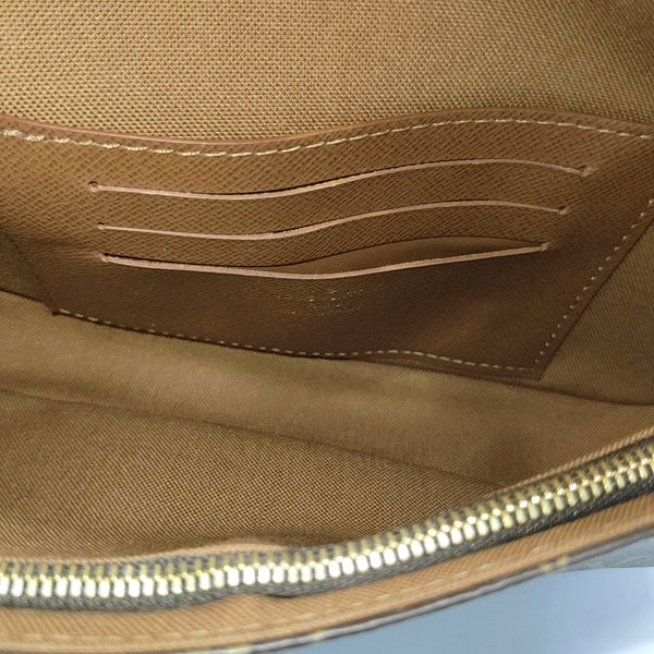 IVY Monogram Coated Canvas Brown