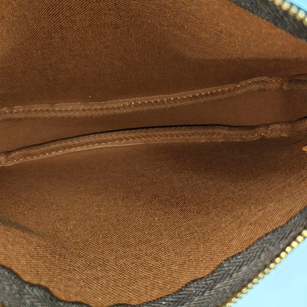 ACCESSOIRES Mini Monogram Coated Canvas Brown