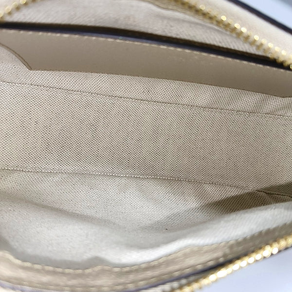 Ophidia Small Monogram Coated Canvas Beige
