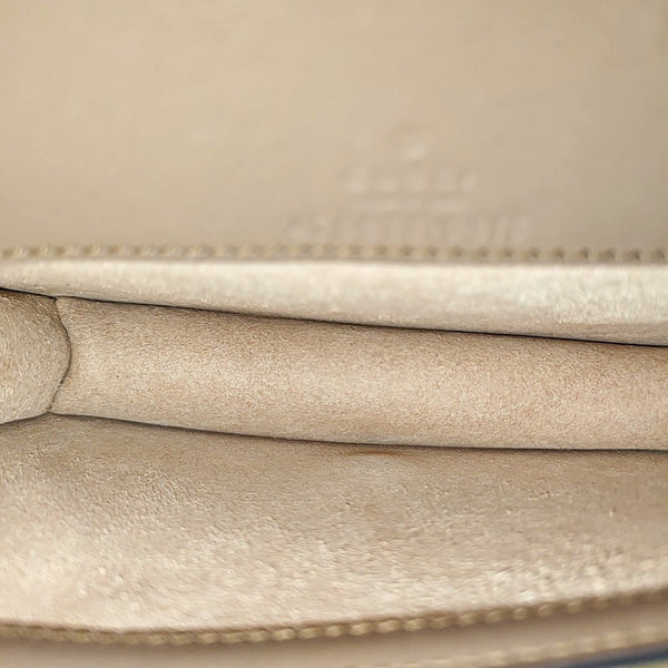 Dionysus Super Mini Monogram Coated Canvas Beige