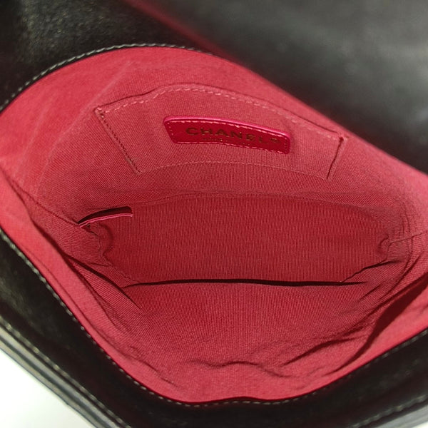 Small Quilted Calfskin Black