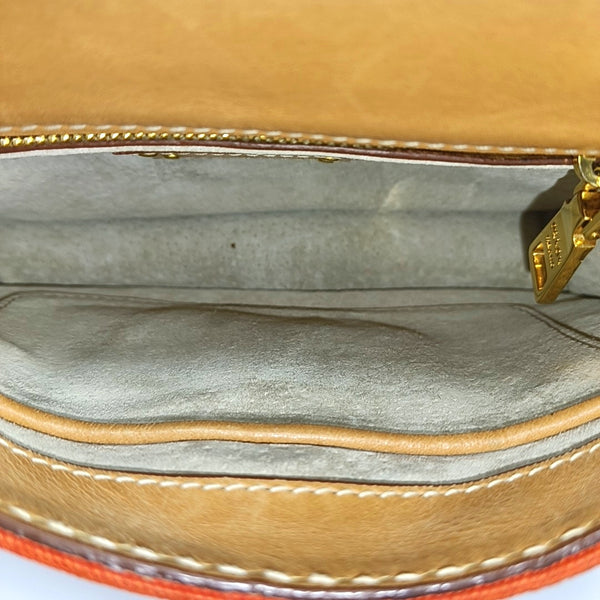 Canvas Crossbody Bag Multicolor