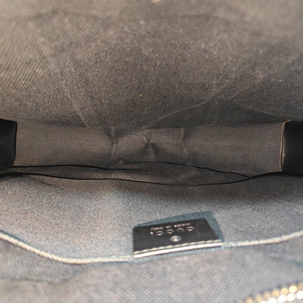GG Supreme Monogram Coated Canvas Gray