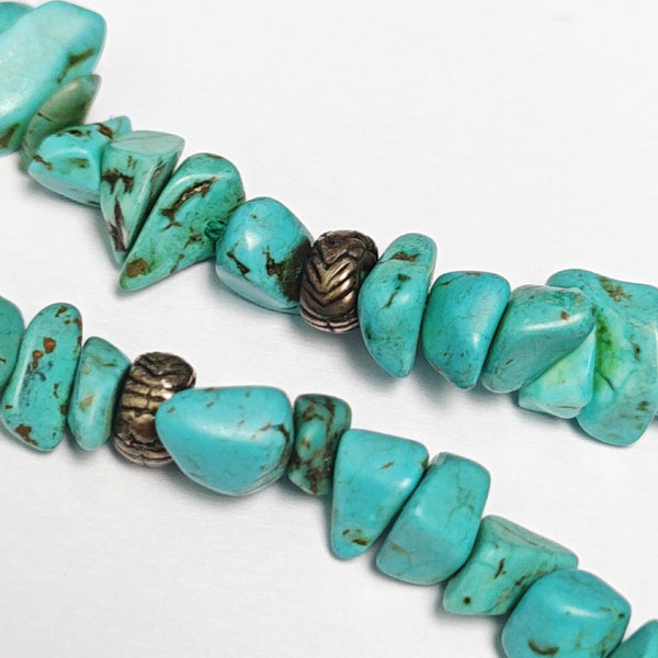 925 Sterling Silver Blue Necklace